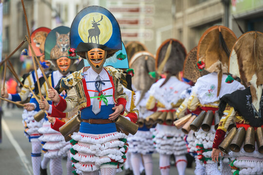 Los cigarrones de los Carnavales de Ver&iacute;n, Ourense