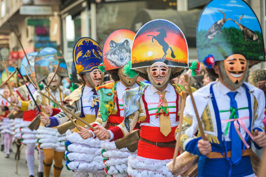 Los cigarrones de los Carnavales de Ver&iacute;n, Ourense