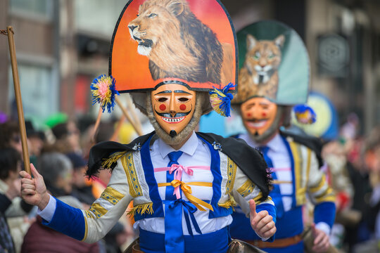 Los cigarrones de los Carnavales de Ver&iacute;n, Ourense