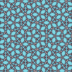 Seamless Art Texture Background Unique Fashion Textile Geometric Wallpaper Tile Pattern