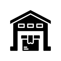 warehouse icon for your website design, logo, app, UI. 