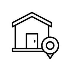 location icon for your website design, logo, app, UI. 