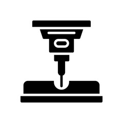 laser machine icon for your website design, logo, app, UI. 