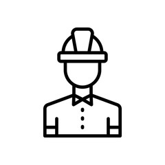 engineer icon for your website design, logo, app, UI. 