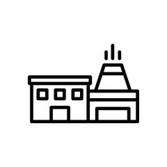 factory icon for your website design, logo, app, UI. 