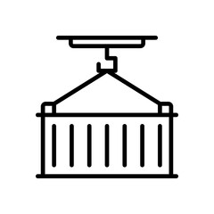 container icon for your website design, logo, app, UI. 