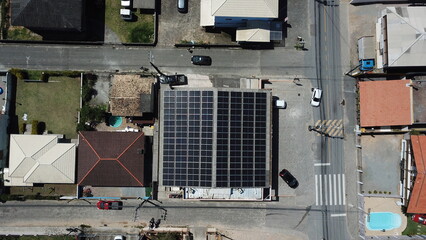 Fototapeta na wymiar Painel Fotovoltaico Energia Solar / Solar Energy Photovoltaic Panel