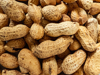 Peanuts in their shells
