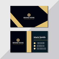 Modern corporate professional business card