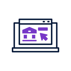 online banking icon for your website, mobile, presentation, and logo design.