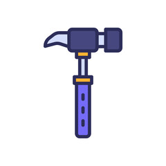 hammer icon for your website, mobile, presentation, and logo design.