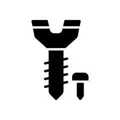 screw icon for your website, mobile, presentation, and logo design.