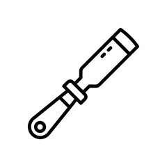 chisel icon for your website, mobile, presentation, and logo design.