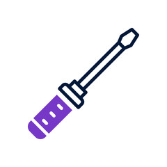 screwdriver icon for your website, mobile, presentation, and logo design.