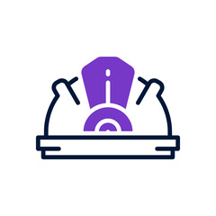 helmet icon for your website, mobile, presentation, and logo design.