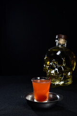 shot absinthe citrus lemon orange alcoholic cocktail martini vodka margerita run tropical fruit juice