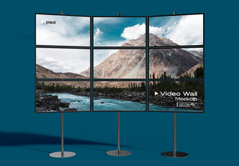 Video Wall Mockup