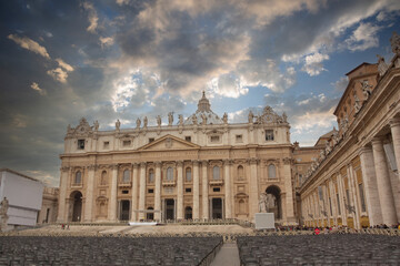 Obraz premium facade of the vatican city