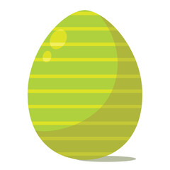 Isolated colored easter egg icon Vector