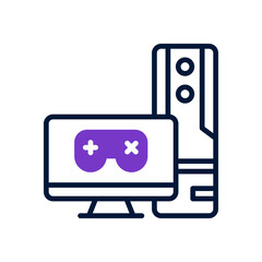 computer icon for your website design, logo, app, UI. 