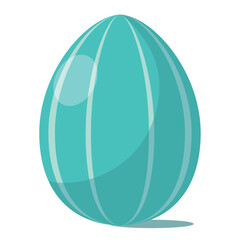 Isolated colored easter egg icon Vector