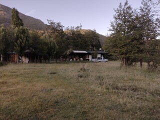 house in the mountains