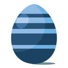 Isolated colored easter egg icon Vector