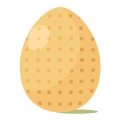 Isolated colored easter egg icon Vector
