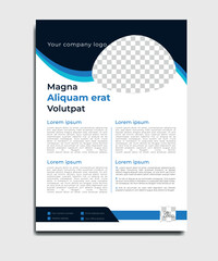 simple creative flayer design template