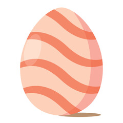 Isolated colored easter egg icon Vector