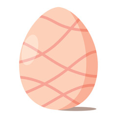 Isolated colored easter egg icon Vector