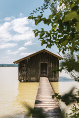Bootshaus am Kochelsee