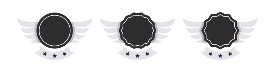 Fototapeta premium Winner labels. Award badge set. Award icons. Medal icons. Vector illustration