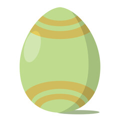 Isolated colored easter egg icon Vector