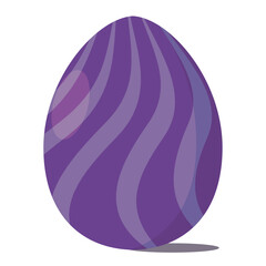 Isolated colored easter egg icon Vector