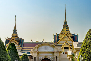 Fototapeta premium Entrance Gate Grand Palace Bangkok Thailand