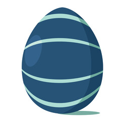 Isolated colored easter egg icon Vector