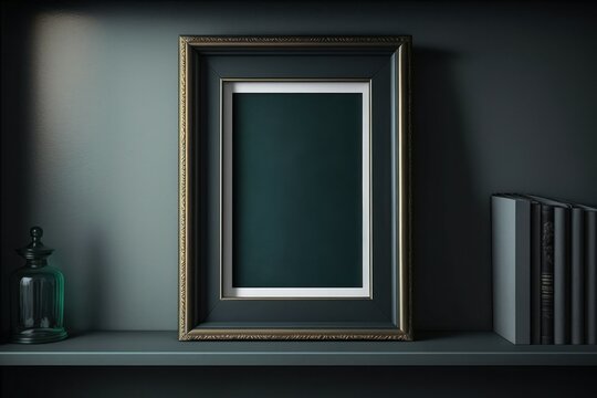 Empty frame - created with generative AI technology