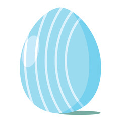 Isolated colored easter egg icon Vector