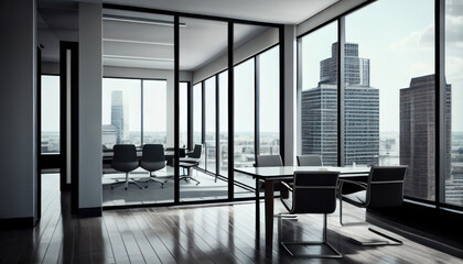 Clean Open Office Space