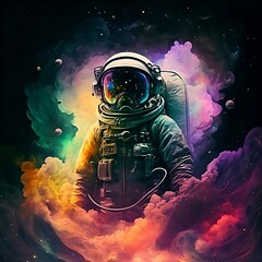 the astronaut in the dark