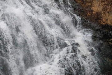 Fototapeta na wymiar オシンコシンの滝（北海道斜里郡）
