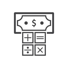 Accounting calculator Icon