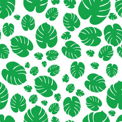 Leaf Tropical fabric Seamless Pattern