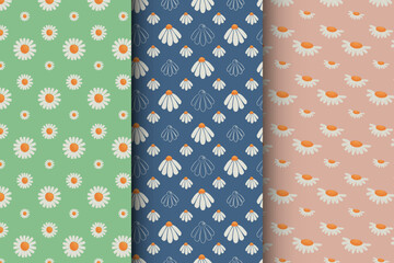 Luxurious pattern with flowers, on a light background