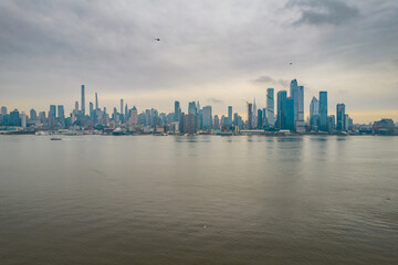 NYC Manhattan Skyline from the Hudson River