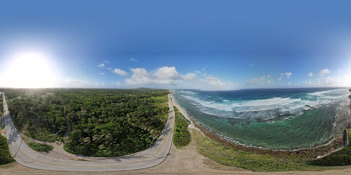 San Andres Island 3D view 