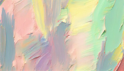 Abstract painting background in pastel positive color as wallpaper, pattern, art print, textured fonts, shapes etc. Natural texture of oil paint. High quality details.