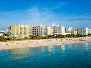 Aerial,South Beach,Loews Hotel,.Miami,South Florida,Dade,Florida,USA