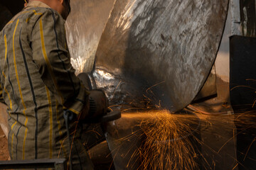 welder at work